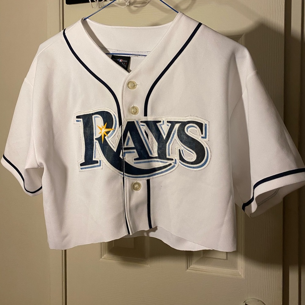 SOLD ❌ MLB Crop Tee Jersey Tampa Bay Rays Longoria